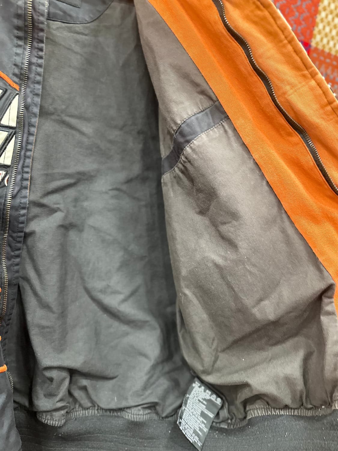 할리데이비슨 이글 워시드 레이싱 자켓  L 상품이미지5