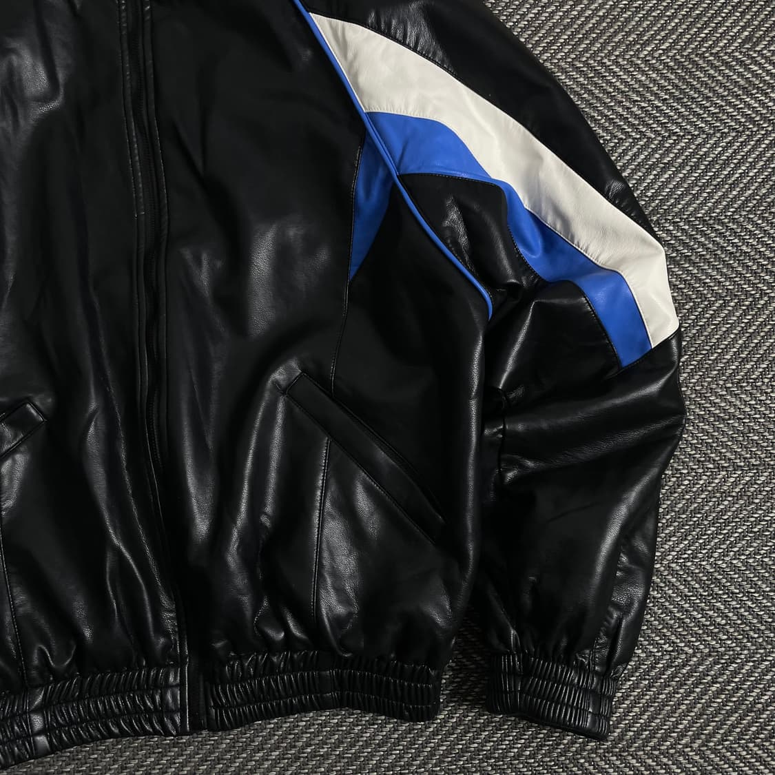 Our room 빈티지 비건레더 바이커 봄버 자켓y 3140 상품이미지3