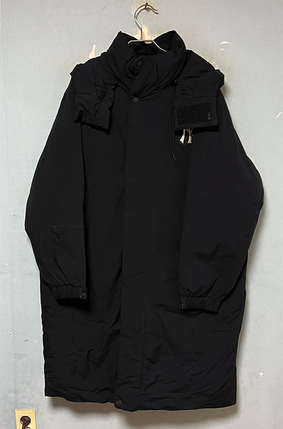 MLB 엠엘비 남자 롱패딩 뉴욕양키스 덕다운 새상품 L 100-105 상품이미지1