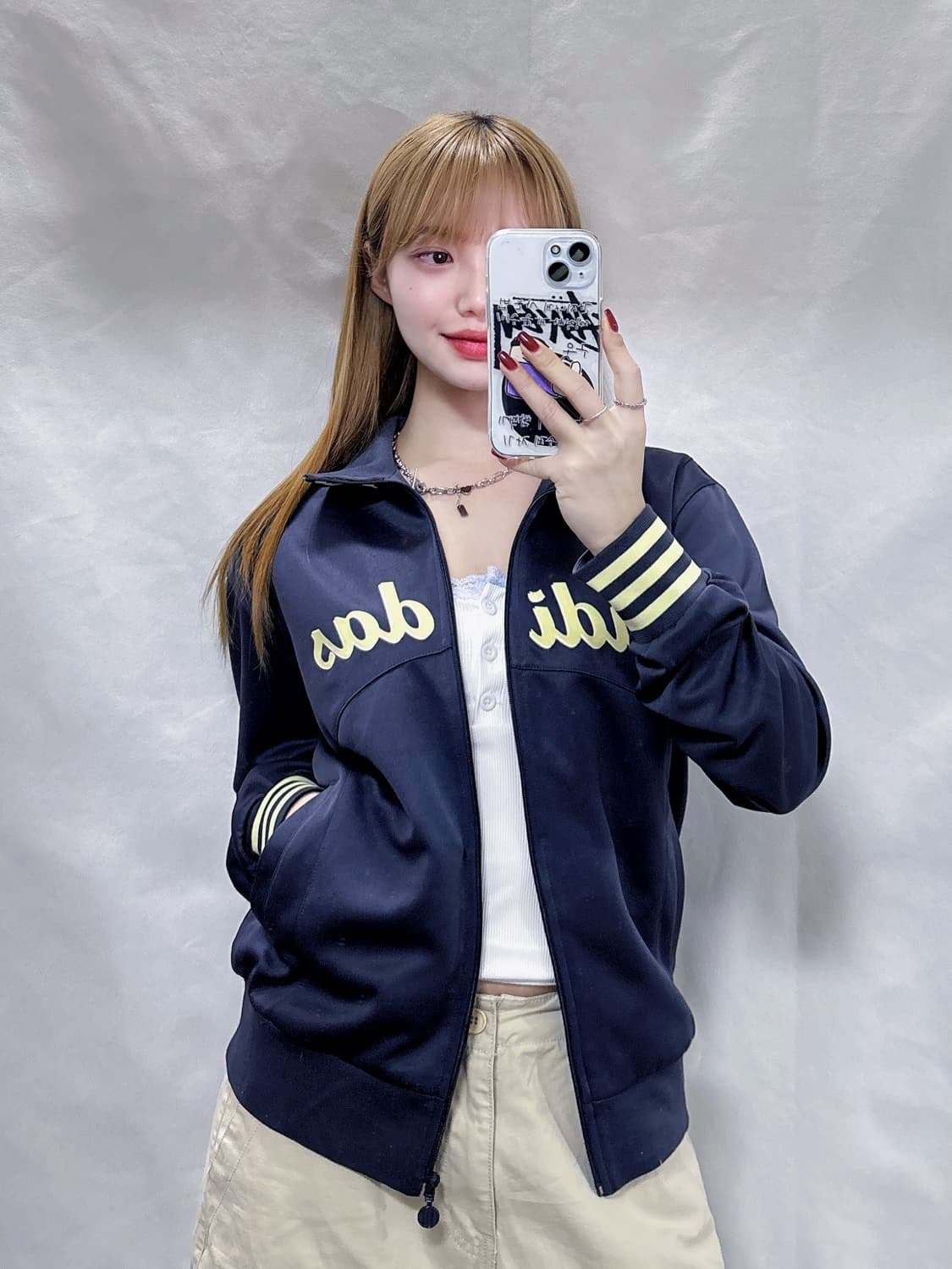 아디다스 JAPAN 스펠 빅로고 트랙탑  상품이미지2