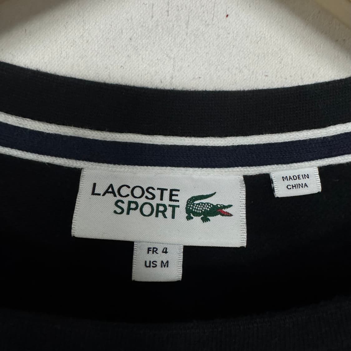 라코스테 로고 맨투맨 상품이미지3