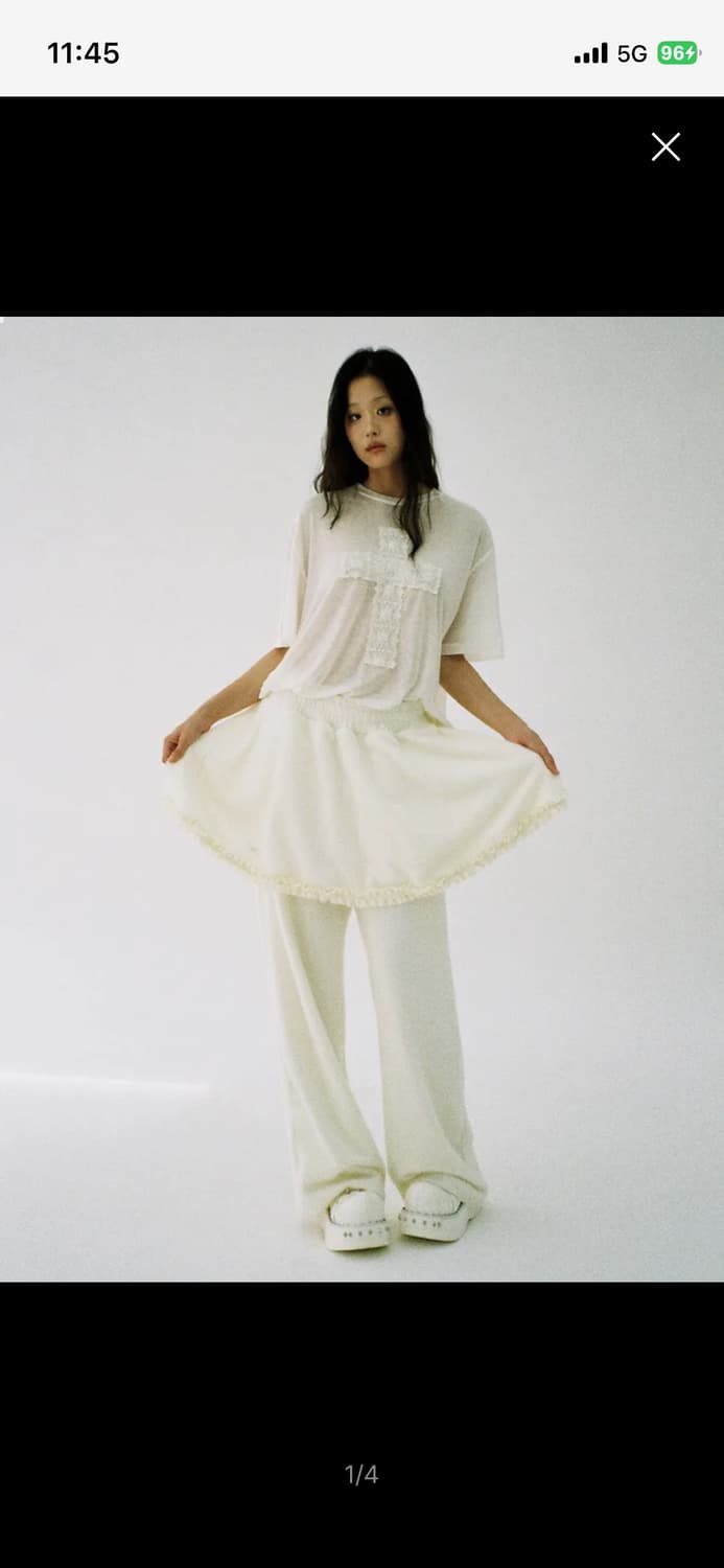 클럿스튜디오 플러피 스커트 팬츠  상품이미지1