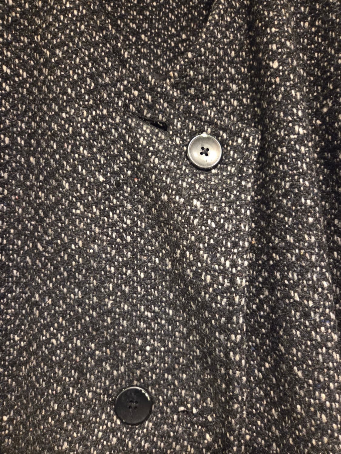 요지 야마모토 트위드코트 상품이미지9