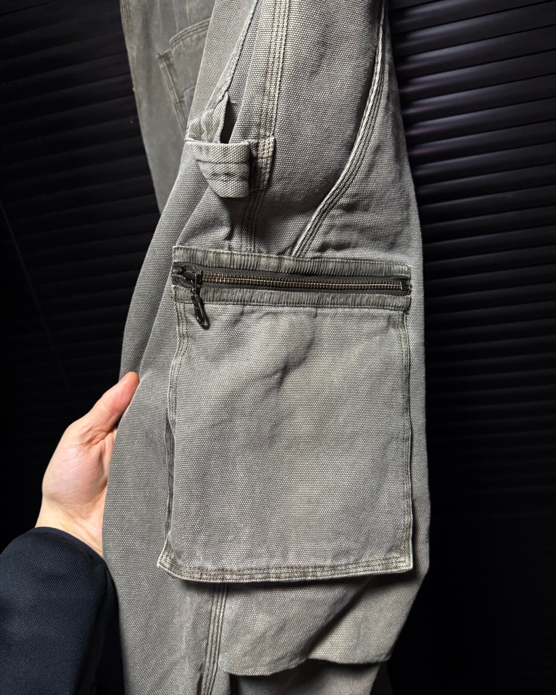 COOR 쿠어 오버 다잉 페이디드 워크 팬츠 카펜더 카고 바지 30 S 상품이미지8