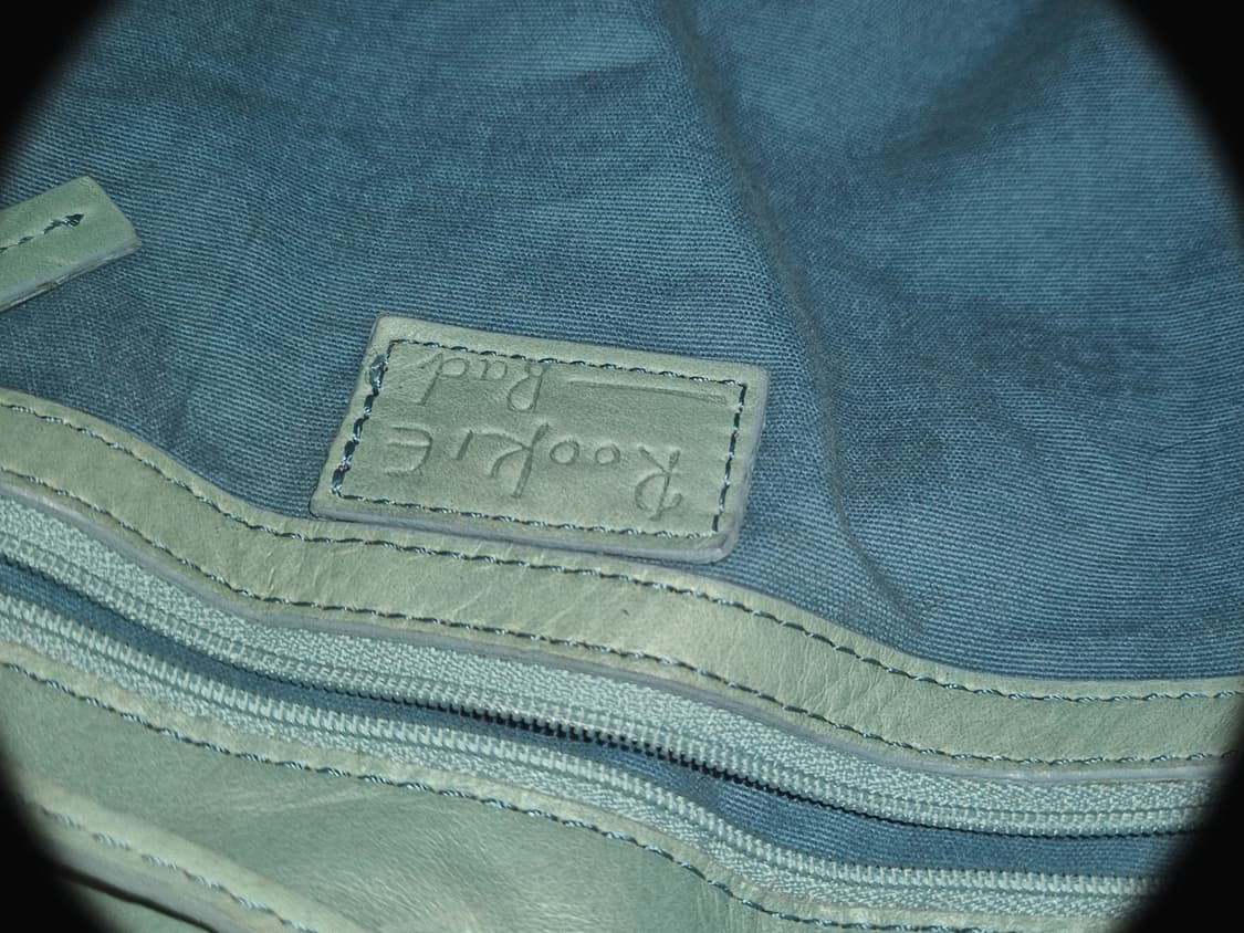 Vintage 09 Mint plain zipper leather Bag 상품이미지8