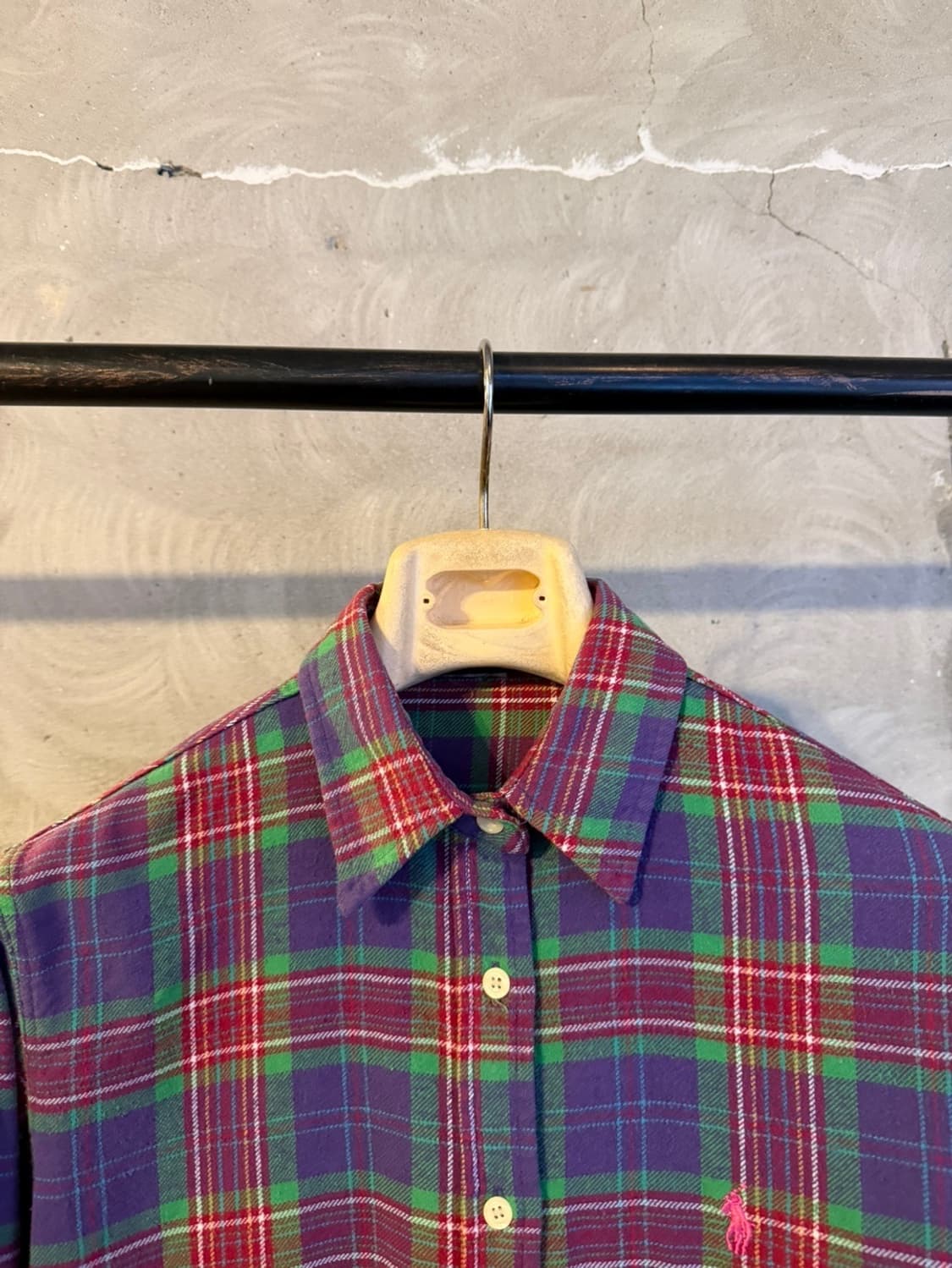 폴로 랄프로렌 블랙라벨 플란넬 셔츠 55 상품이미지3