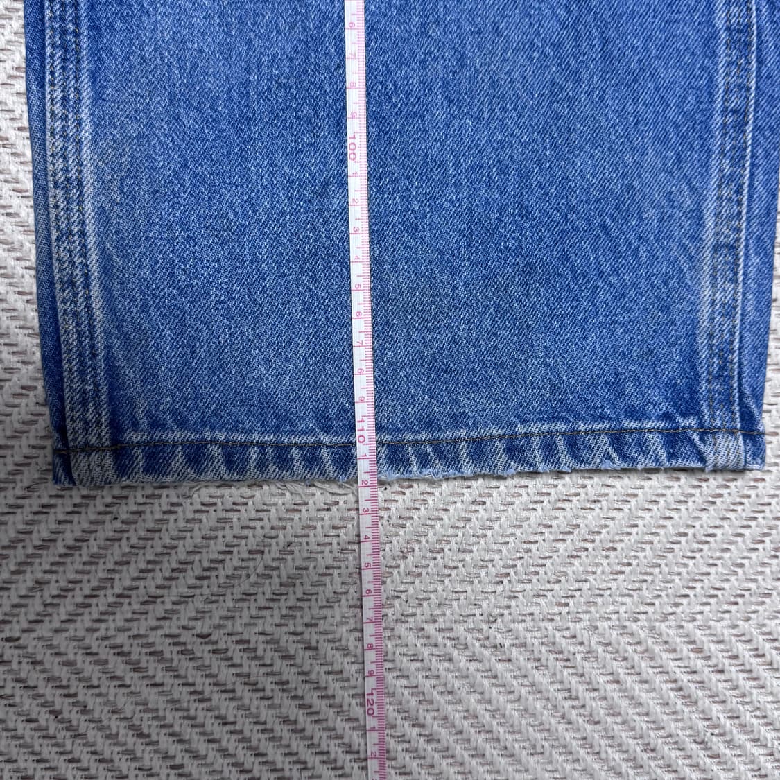 (42X32) 빈티지 칼하트 더블니 B73 DST 데님팬츠 상품이미지10