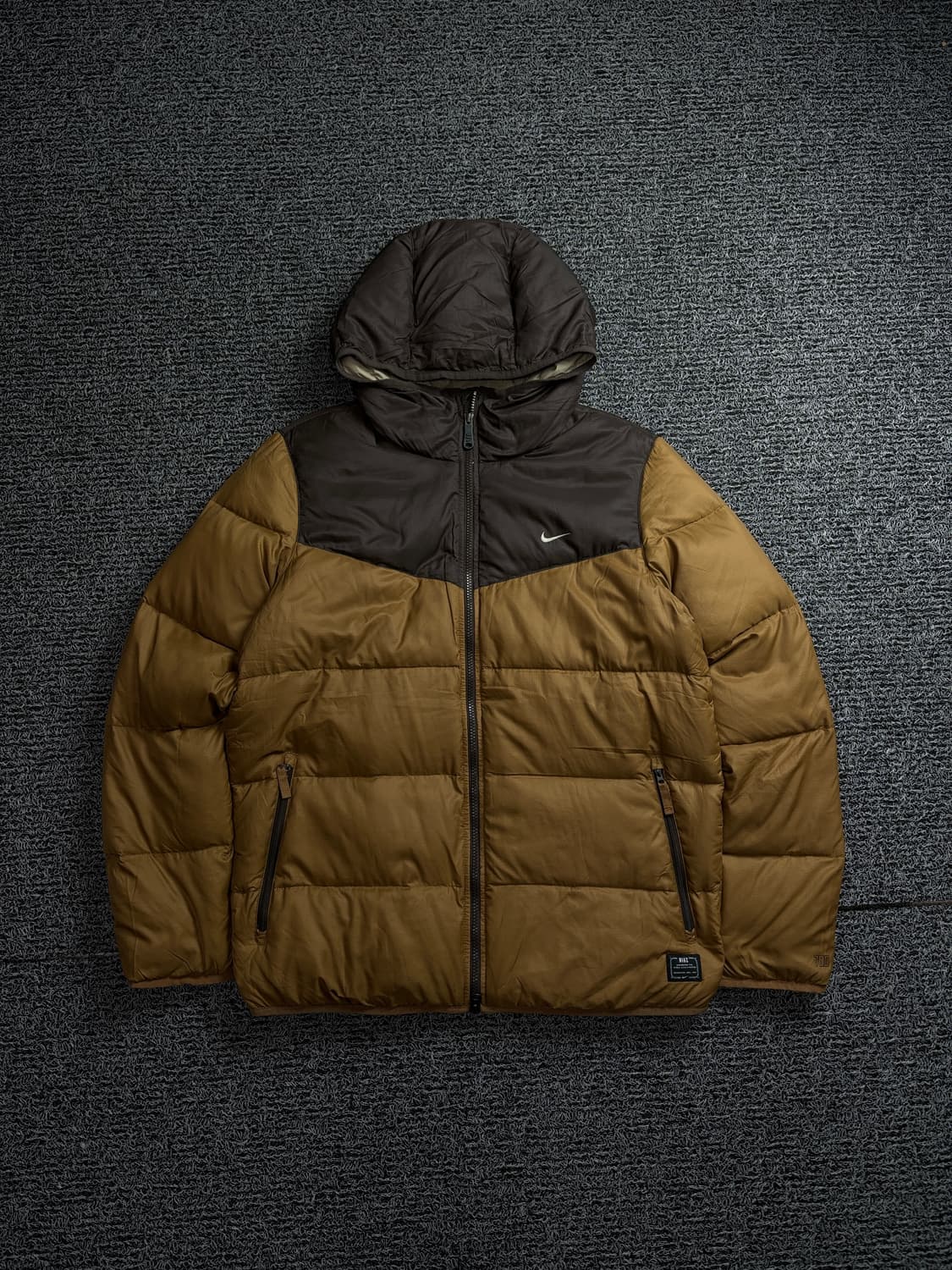 00s 나이키 올드스쿨 배색 경량 후드 다운 패딩 1510 상품이미지2