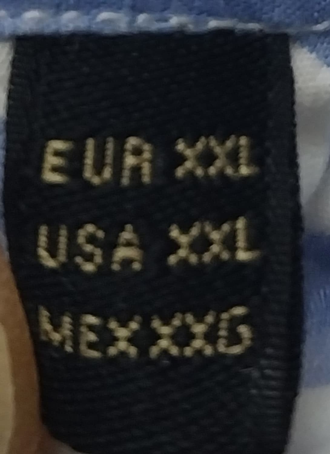 마시모두띠 밴드 차이나카라 스트라이프 셔츠 2XL 상품이미지4