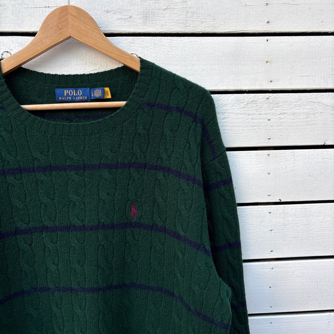 Polo 폴로 스트라이프 울 니트 상품이미지3