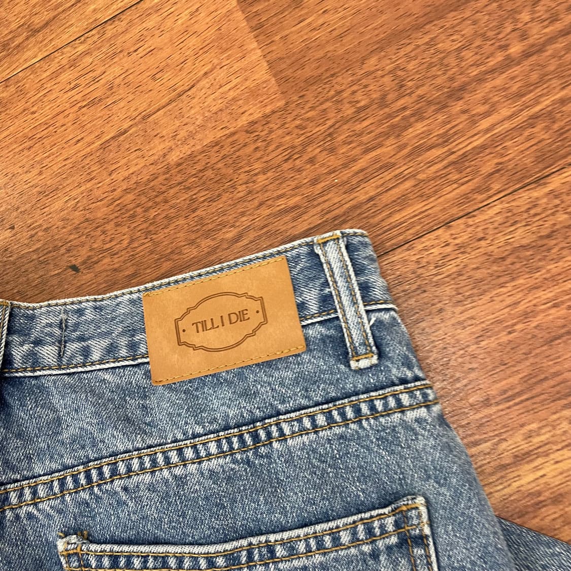 틸아이다이 usa comfortable 데님 팬츠 상품이미지3