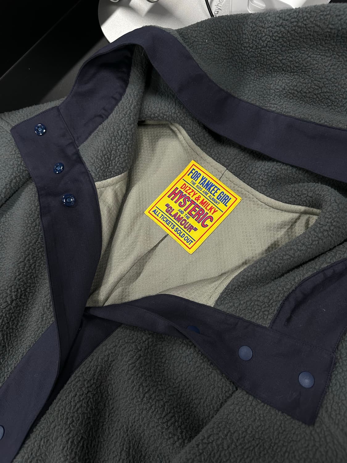 히스테릭글래머 롱 플리스 점퍼 상품이미지5