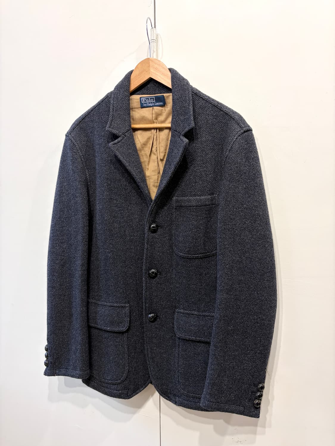 폴로 랄프로렌 헤링본 트위드 블레이저 상품이미지3