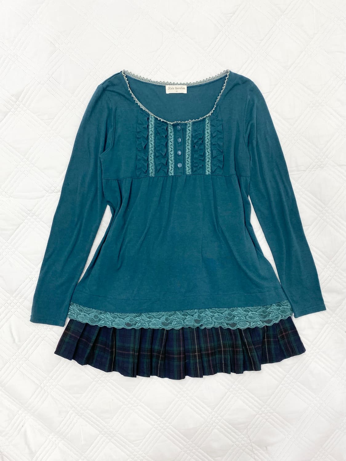 ꒰ঌ 그린 코어 케이프 세트 ໒꒱ 상품이미지3