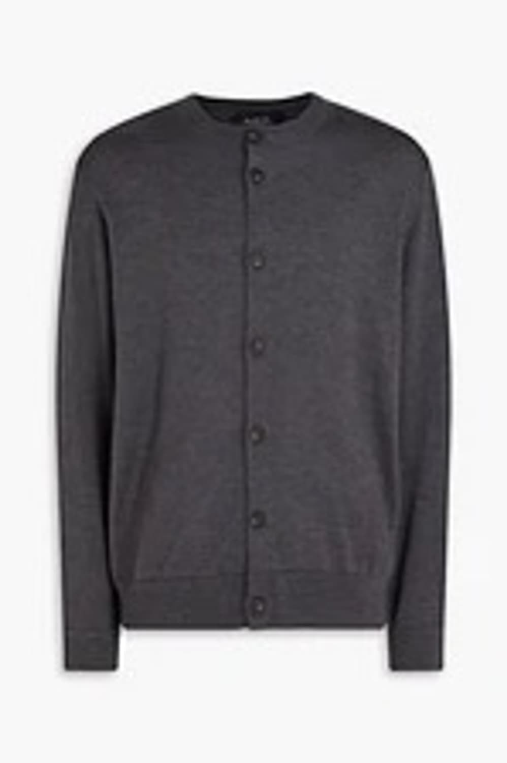 A.P.C 아페쎄 라운드넥 그레이 가디건 상품이미지1