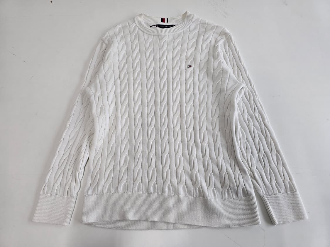 타미힐피거 니트 화이트 S 상품이미지1