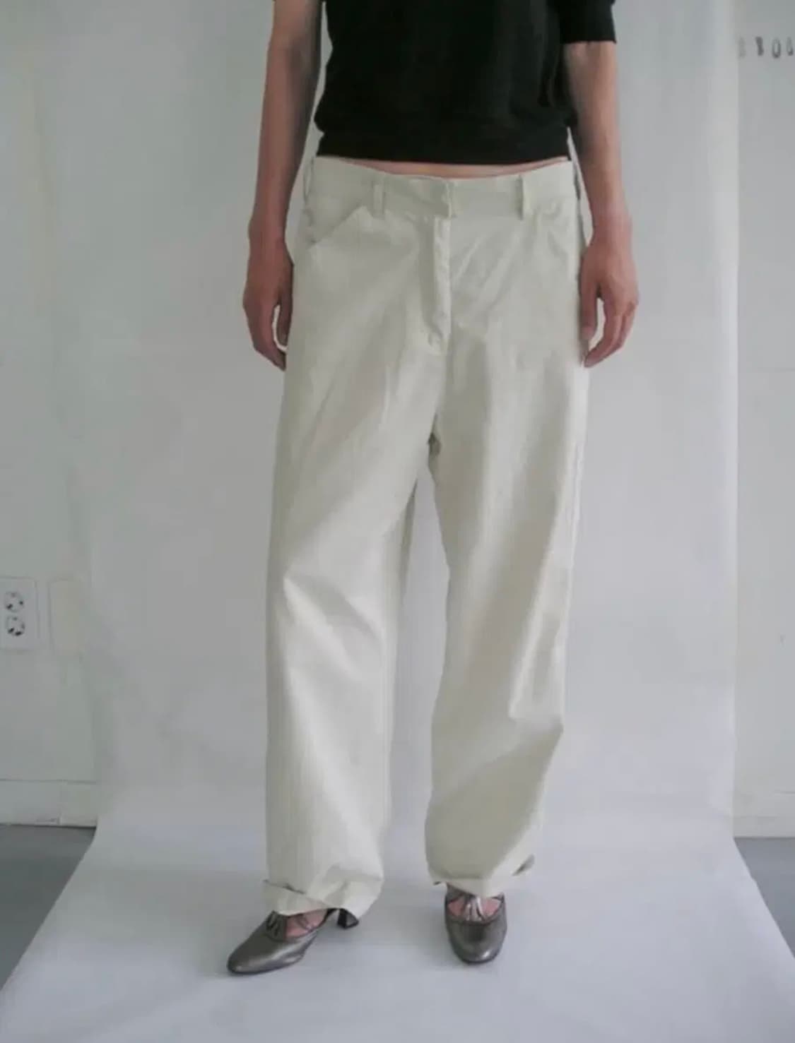 eonts 84워크팬츠 아이보리 상품이미지1