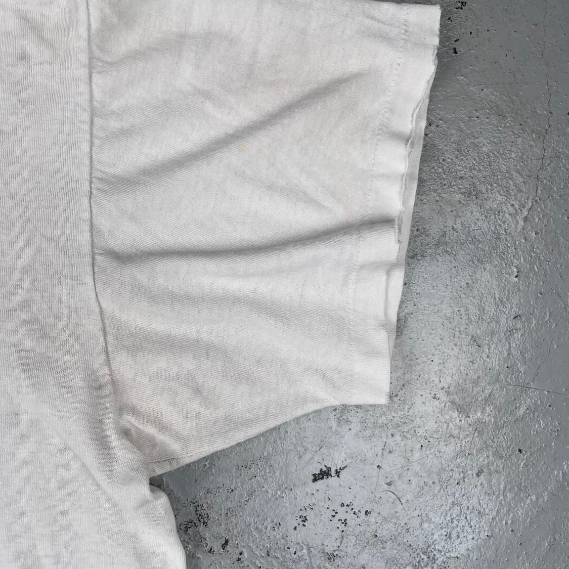 빈티지 롤링스톤즈 부두 라운지 투어 화이트 반팔 상품이미지7