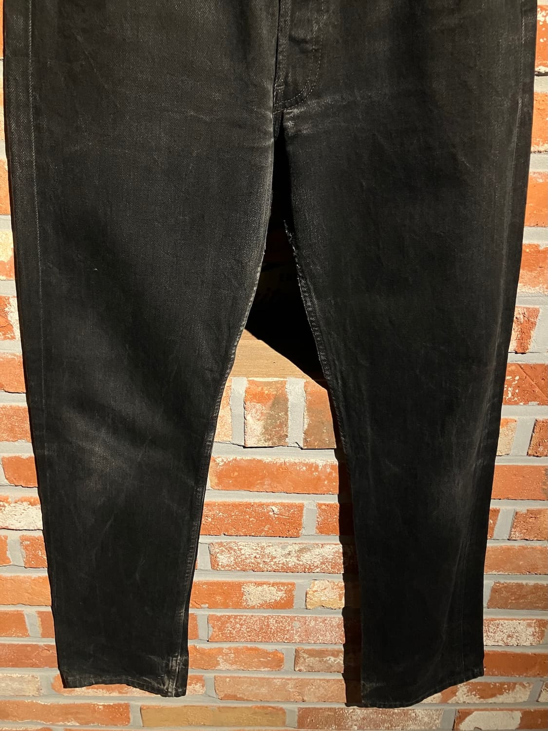90s USA 빈티지 리바이스 501 블랙 데님 팬츠 상품이미지4