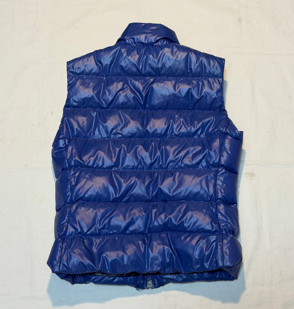 몽클레어 가니 덕다운 패딩조끼 베스트 블루 상품이미지3