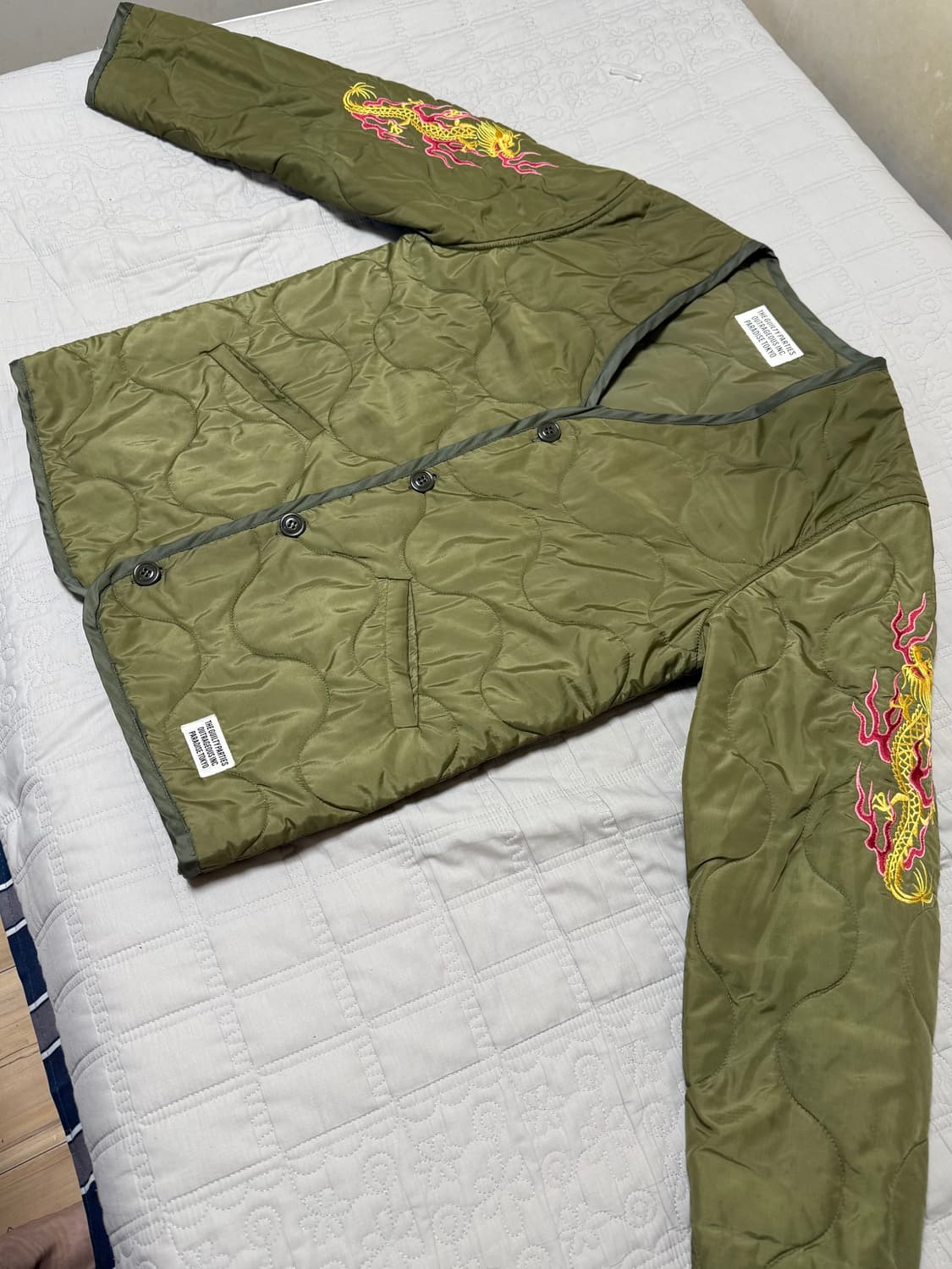 와코마리아 18fw 퀼팅 자켓 상품이미지2