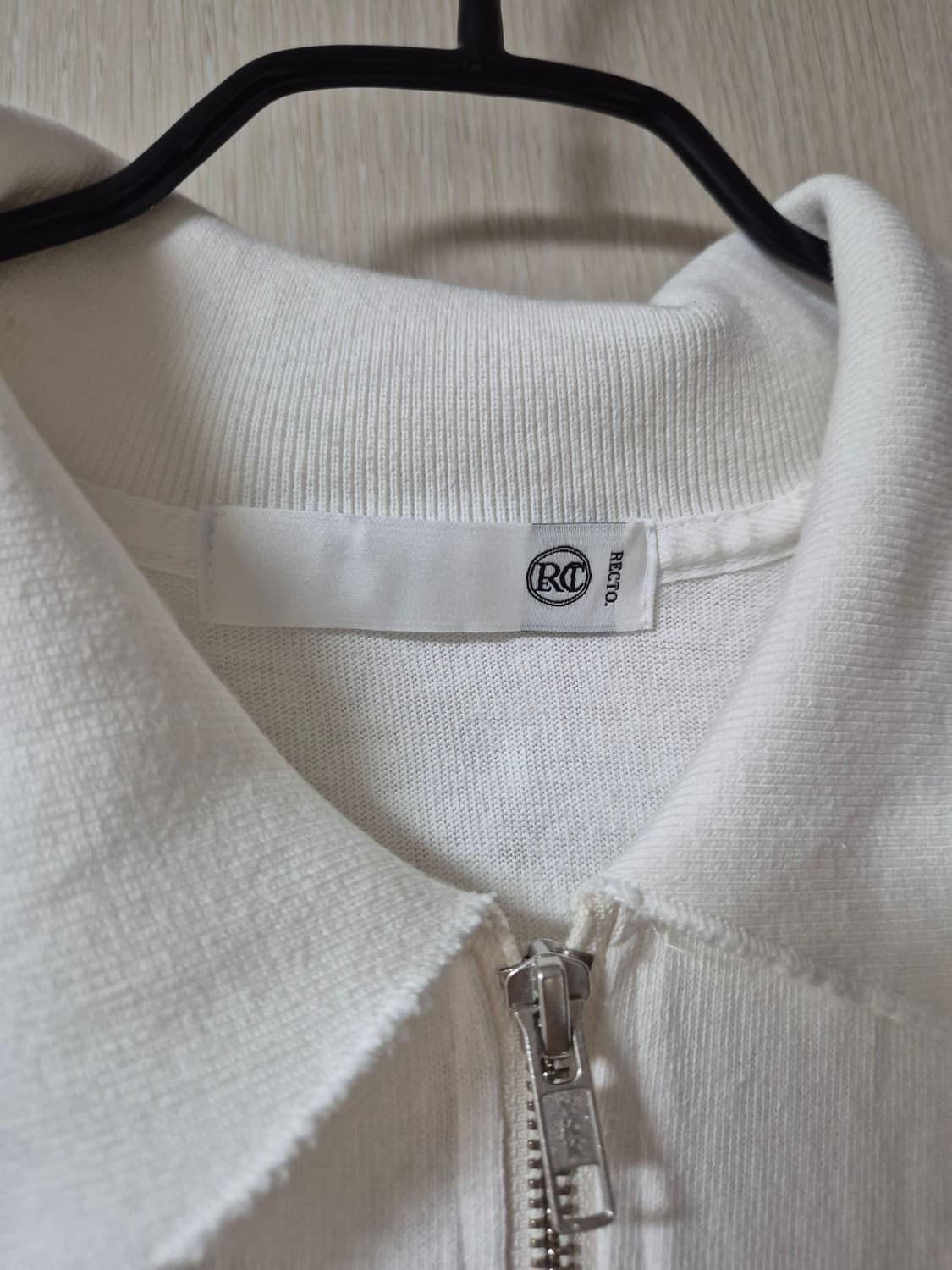 RECTO 렉토 반집업 티셔츠 카라 맨투맨 상품이미지4