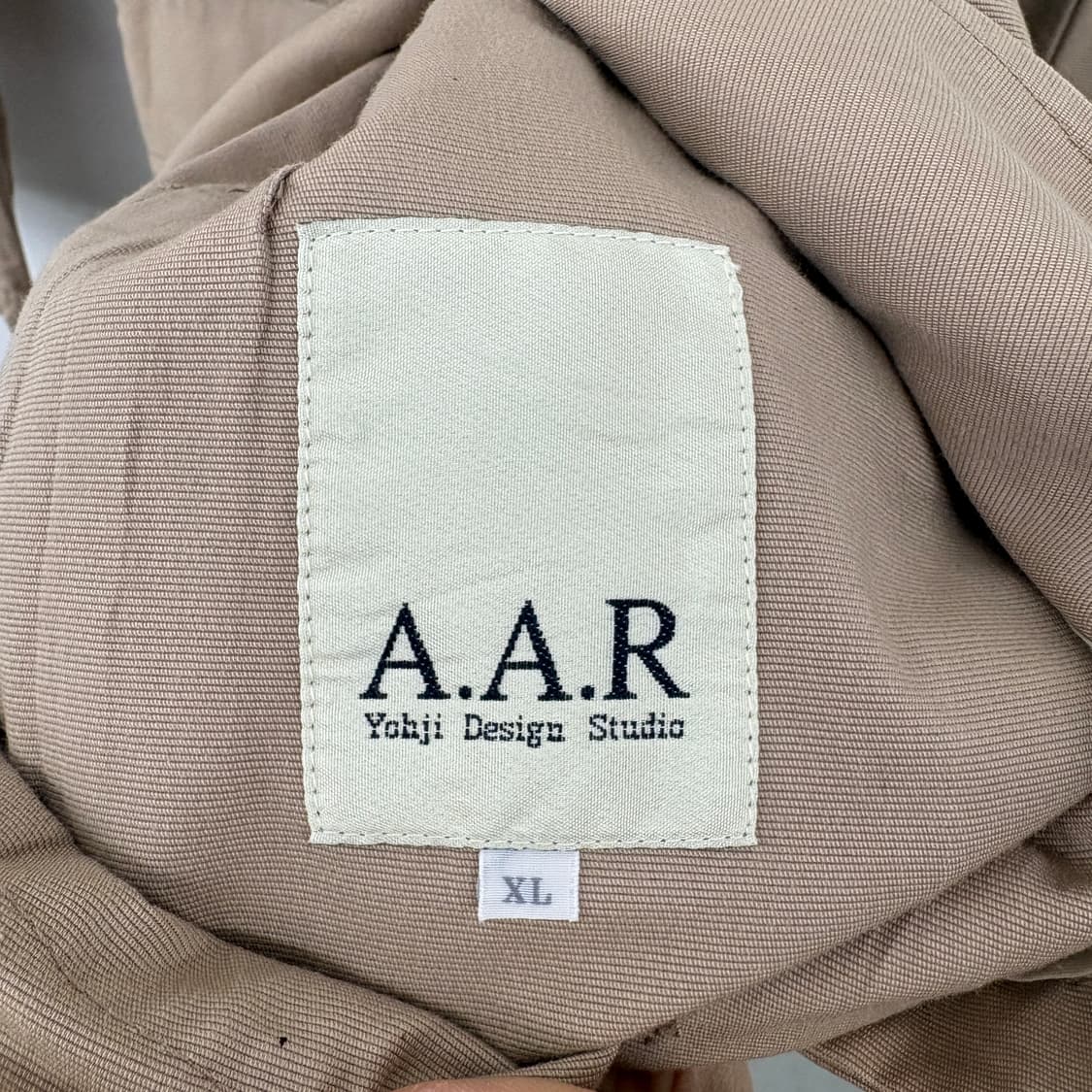 요지야마모토 빈티지 베이지색 면 자켓 공용 L 상품이미지6