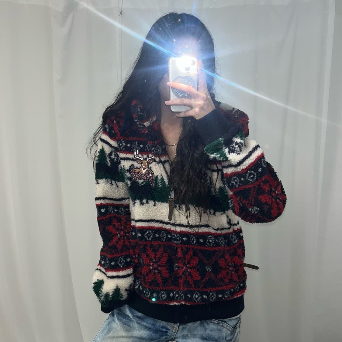 Jeep Nordic Pattern Fleece 상품이미지2