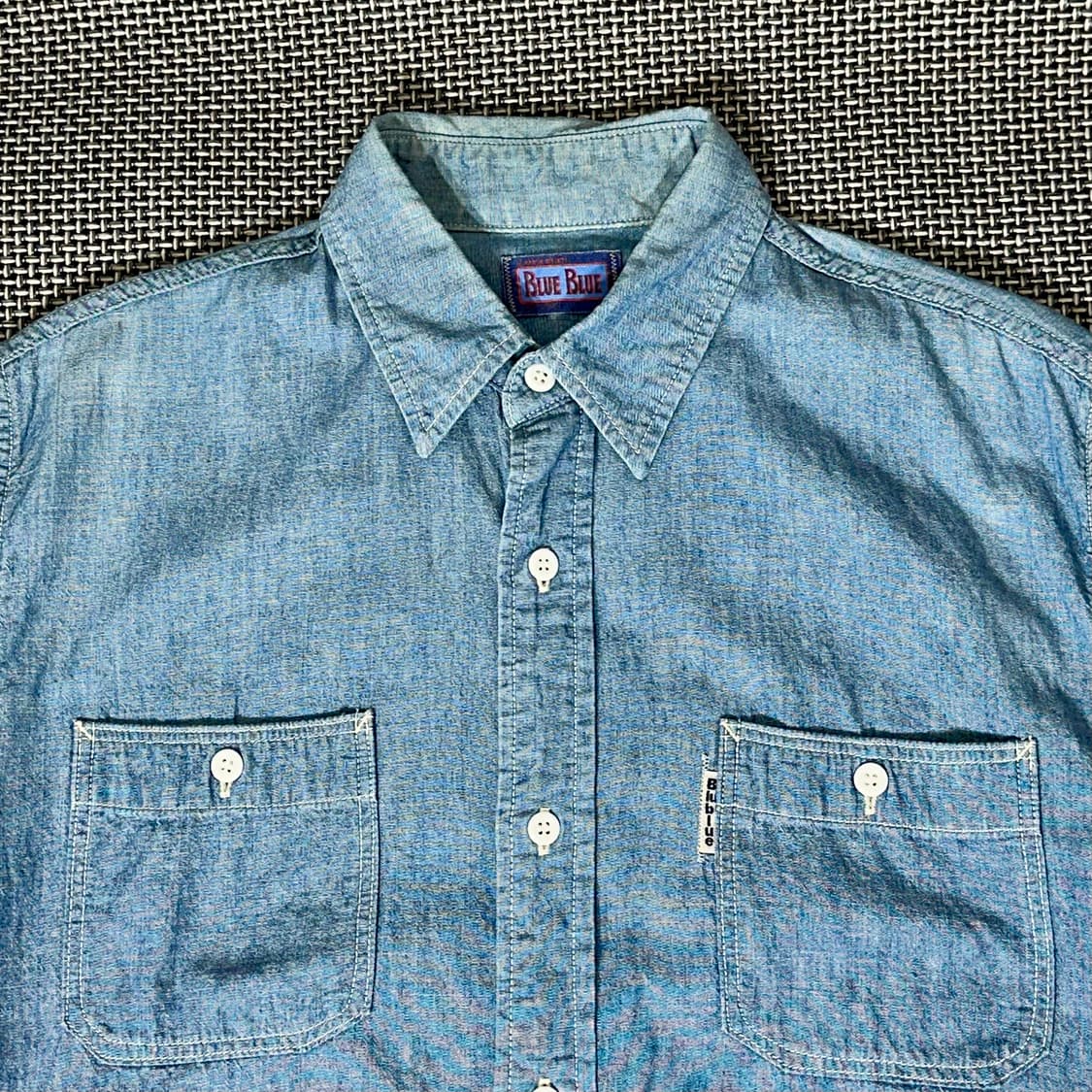 BLUEBLUE 하프셔츠(L) 상품이미지2