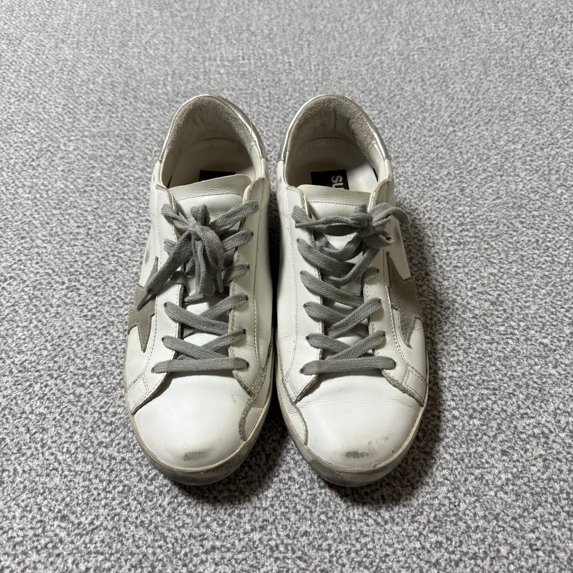 [정가 50만원] 골든구스 슈퍼스타 화이트 실버탭 39 상품이미지3