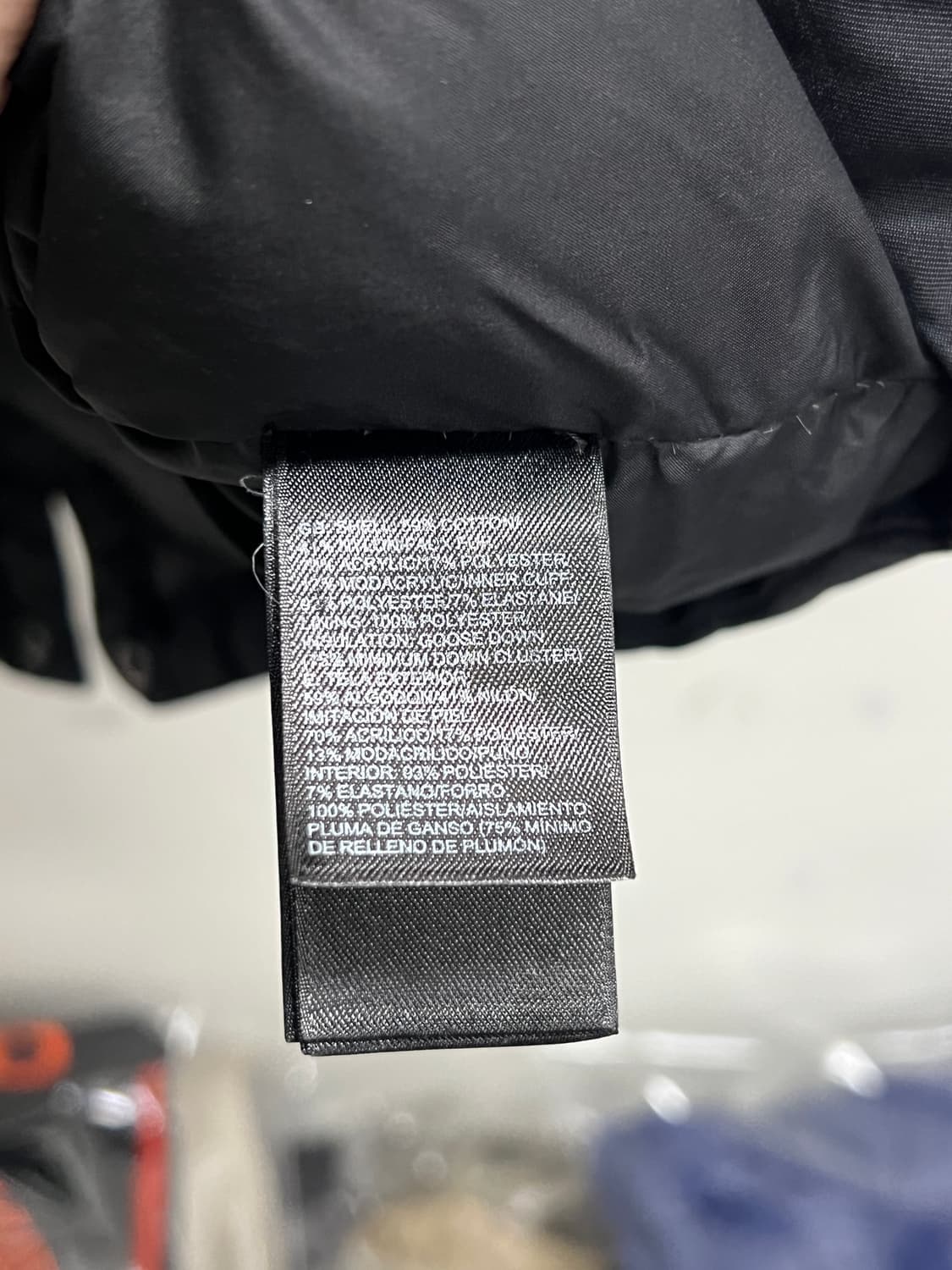 (S) 노스페이스 우먼스 하이벤트 구스다운 야상 패딩 자켓 블랙 상품이미지5