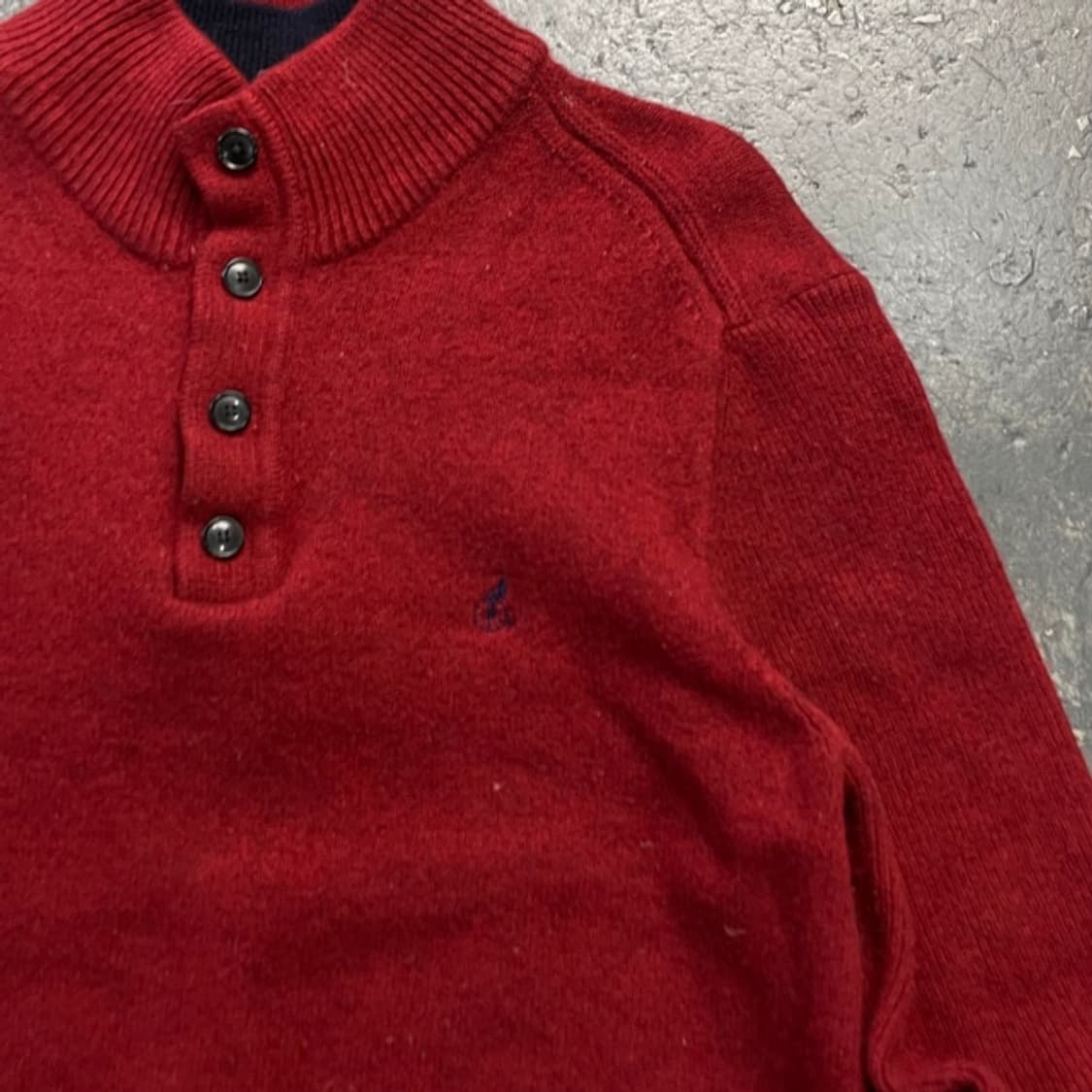 100 빈폴 반버튼 니트 상품이미지2