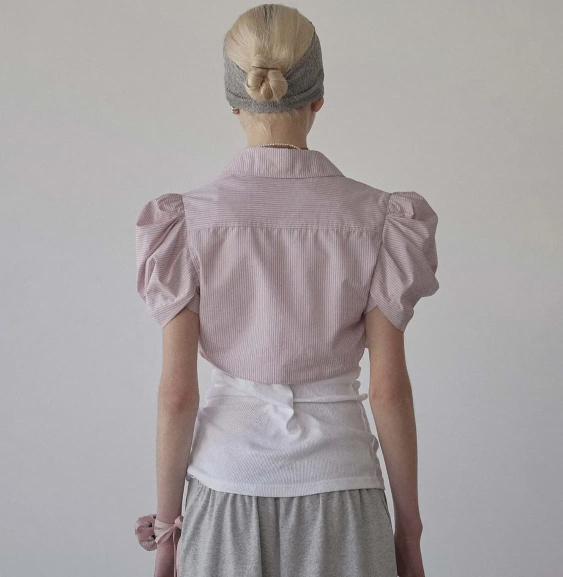 스컬프터 Rosetta Baby Shirt Pink Stripe 상품이미지3