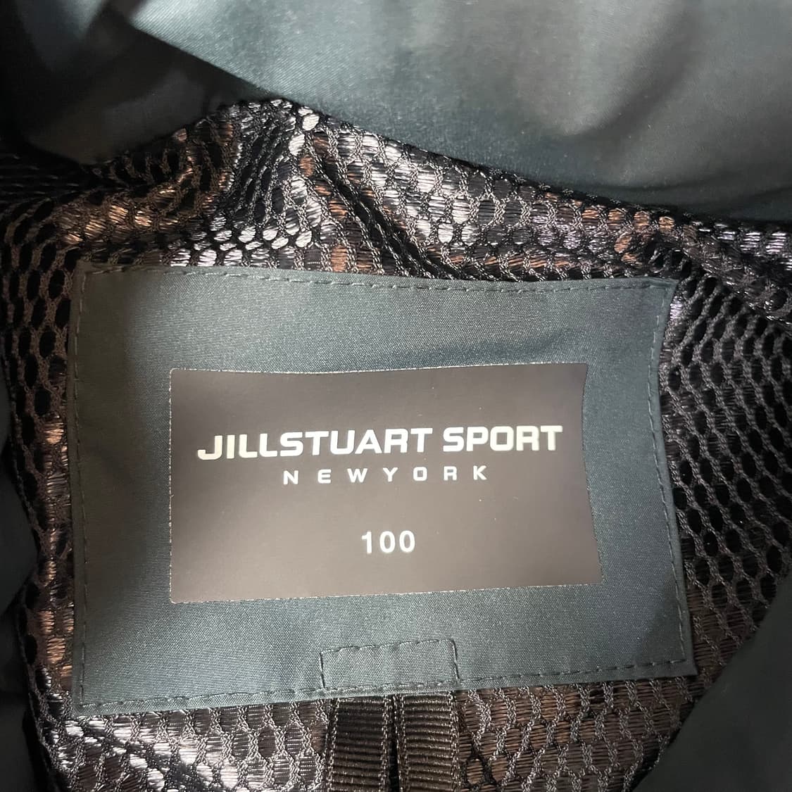 질스튜어트스포츠 그린 푸퍼 패딩 100 상품이미지5