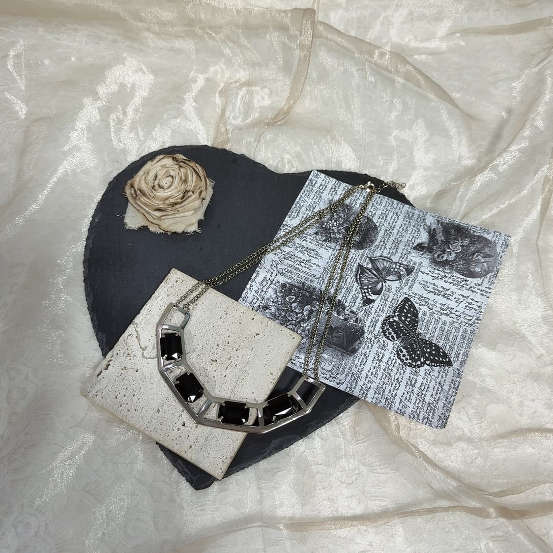 빈티지 고딕 오리엔탈 레이어드 목걸이 상품이미지2