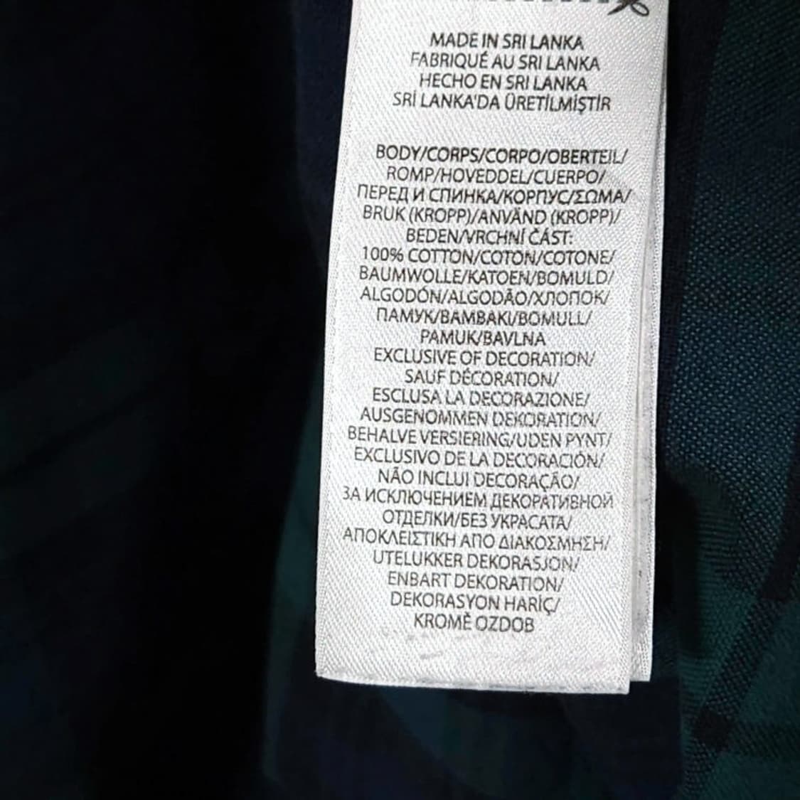 XL)POLO 폴로 랄프로렌 체크셔츠 블랙워치 클래식핏 상품이미지6