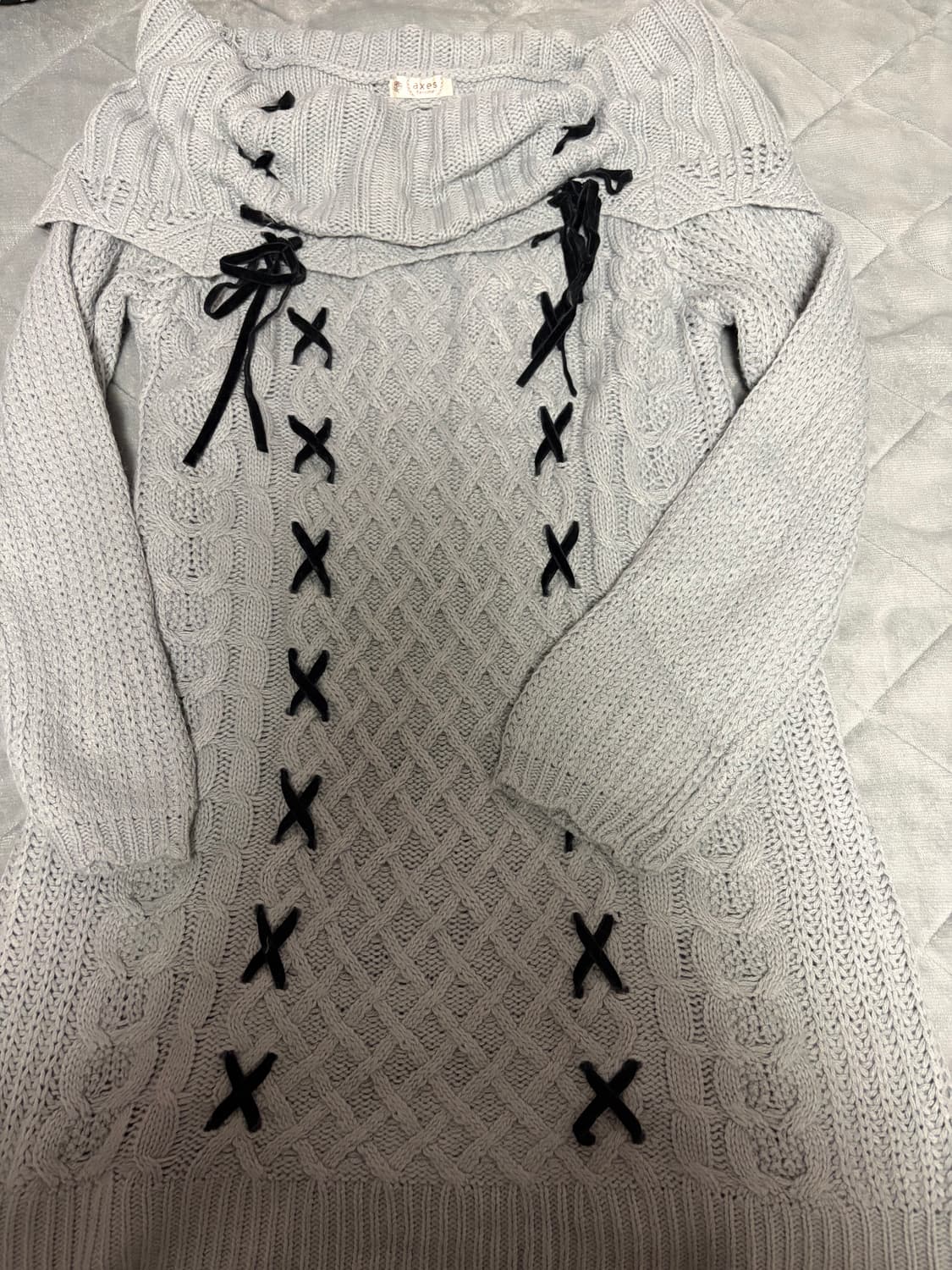 엑시즈팜 오프숄더 원피스 상품이미지1