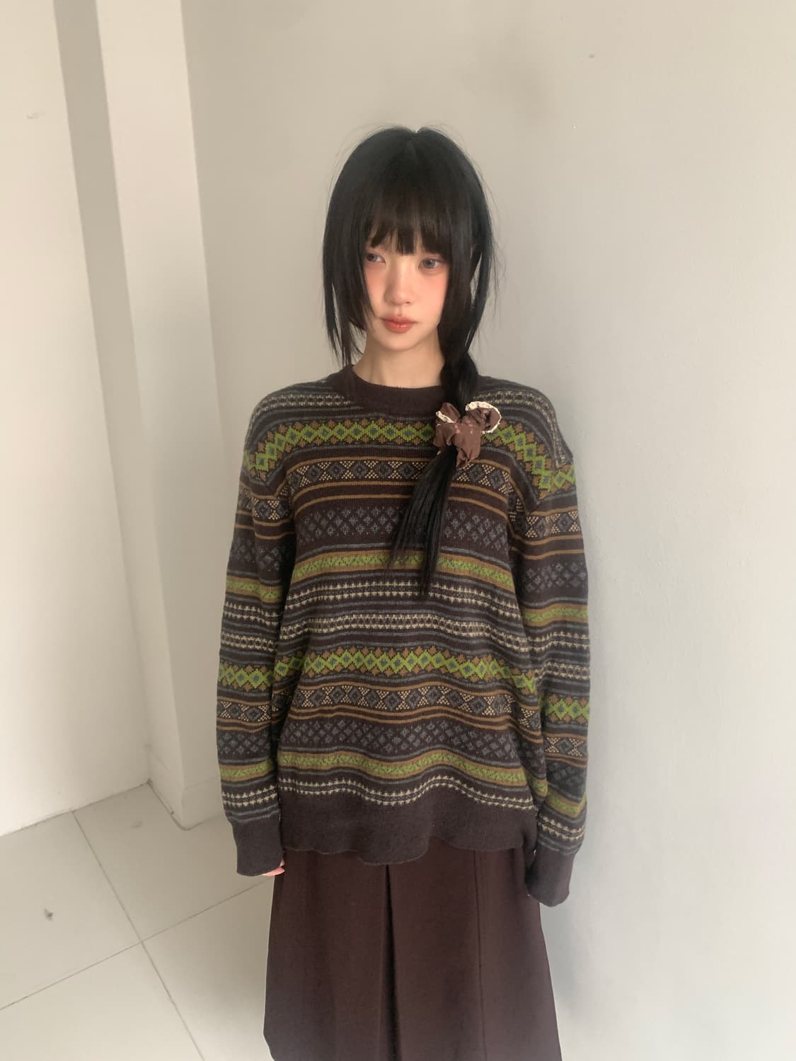 (Vintage)Bohemian vintage knit 상품이미지8