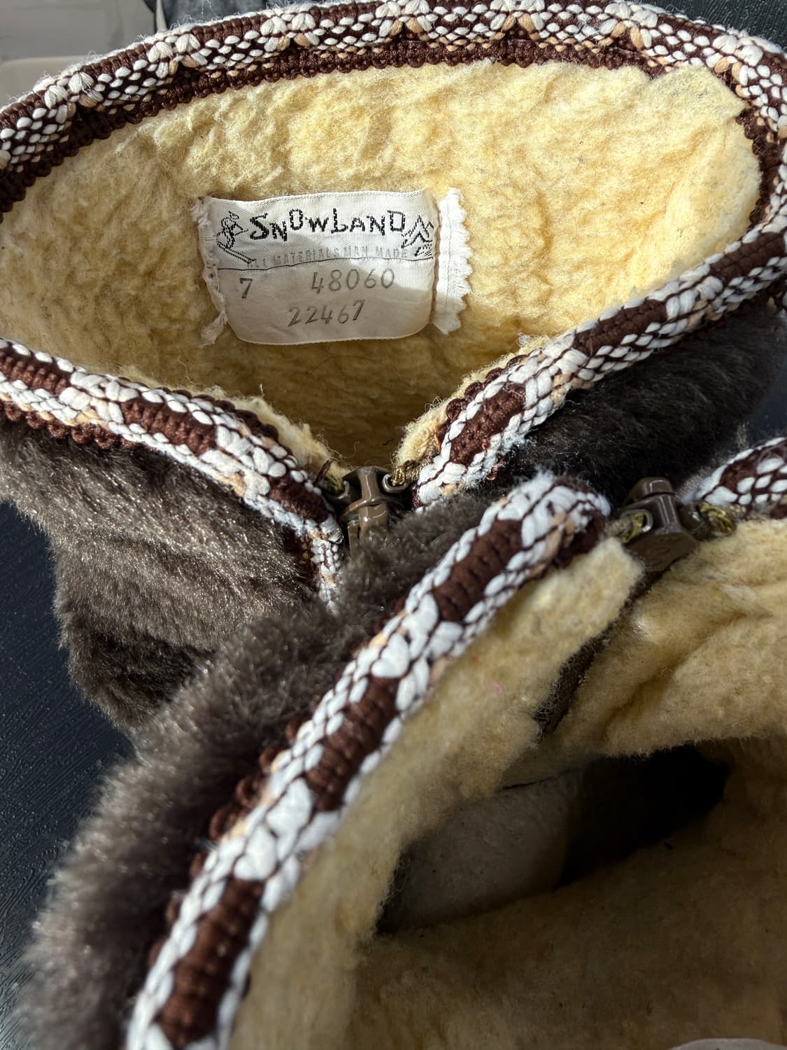 vintage fur boots 상품이미지3