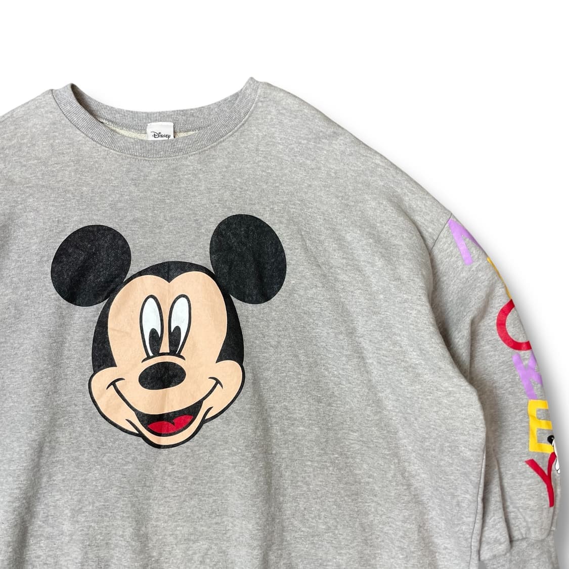디즈니 그레이 미키마우스 맨투맨 상품이미지3