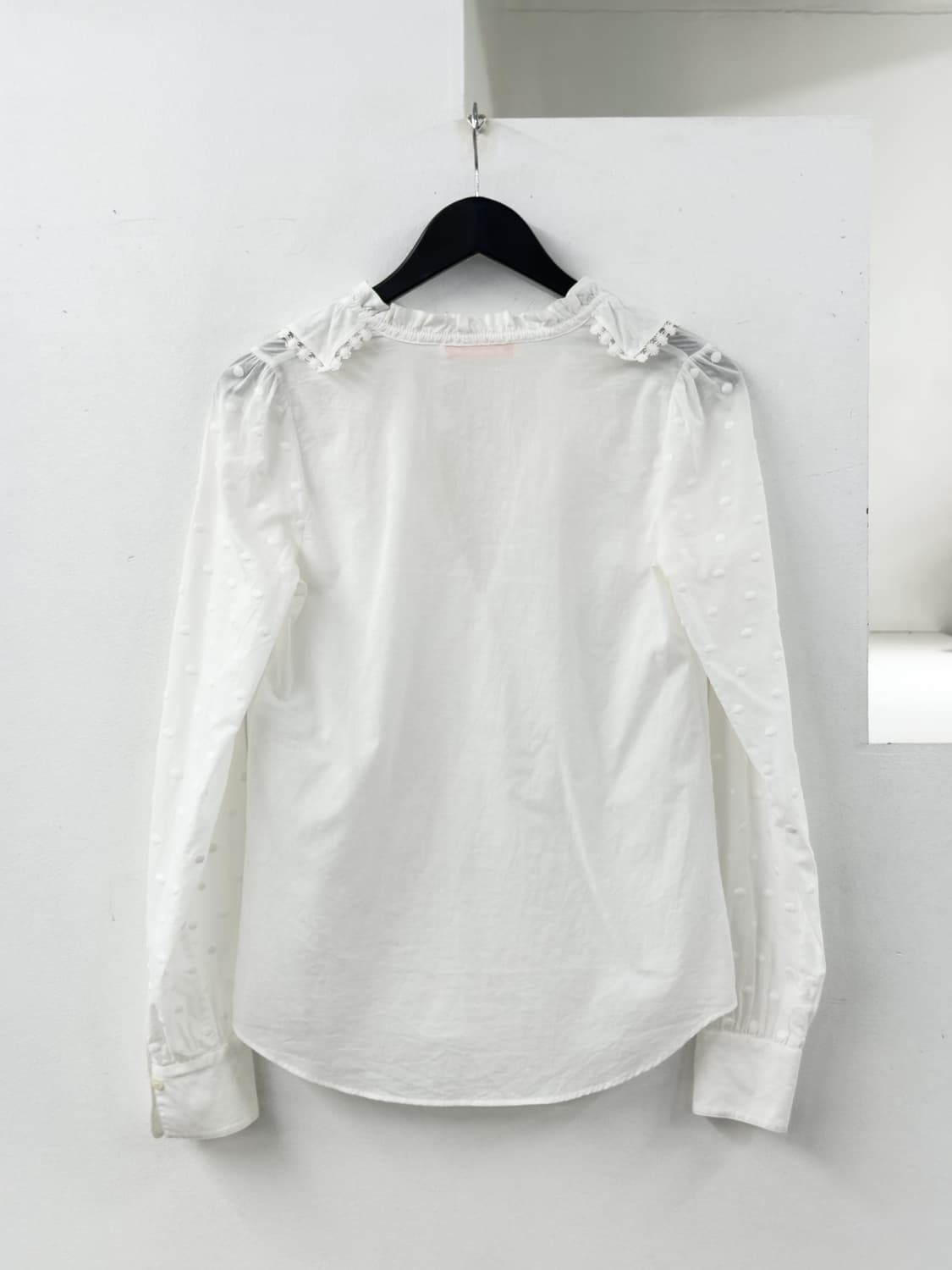 끌로에 레이스 프릴 블라우스 상품이미지5