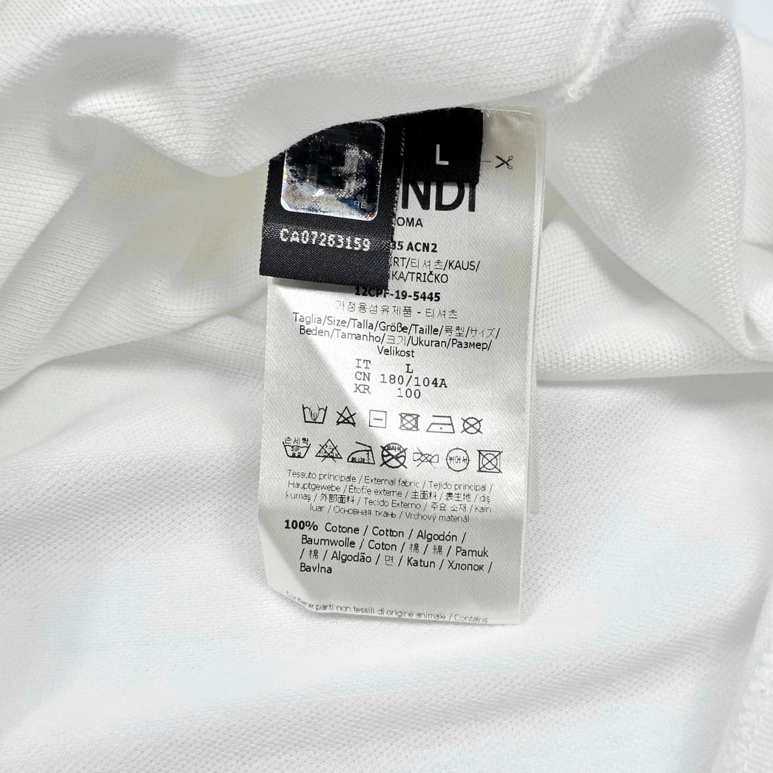 펜디 로고 반팔 카라티셔츠 상품이미지6