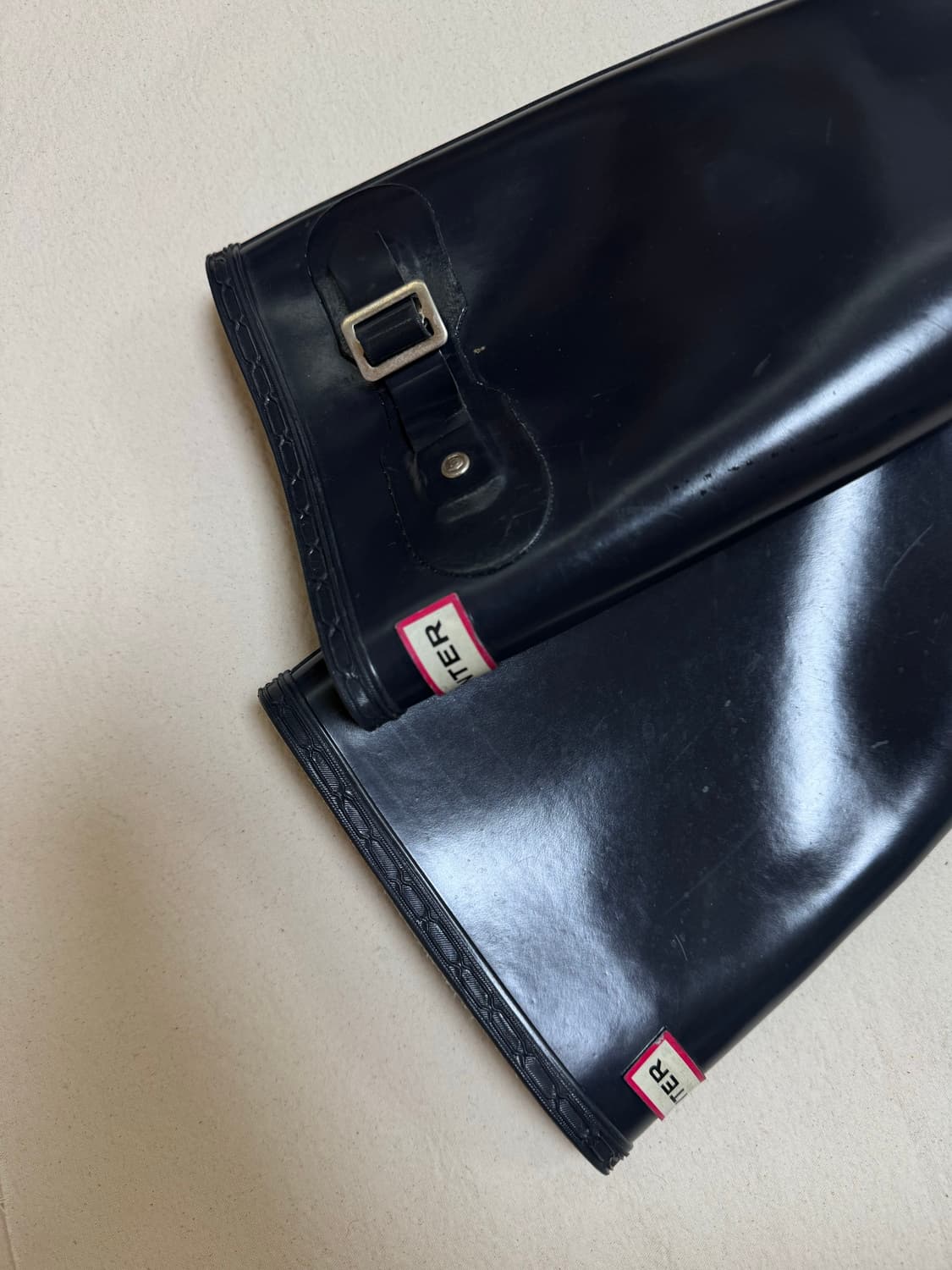 헌터 롱 부츠 네이비 240mm 상품이미지2