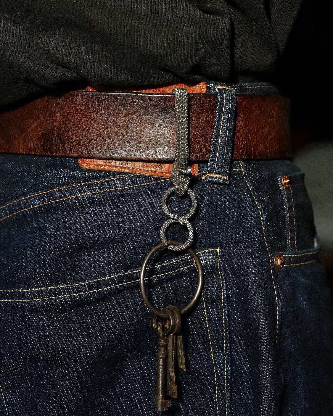 콜로니스트 스네이크 버클 키링 세트 snake bite & 8ring 상품이미지5