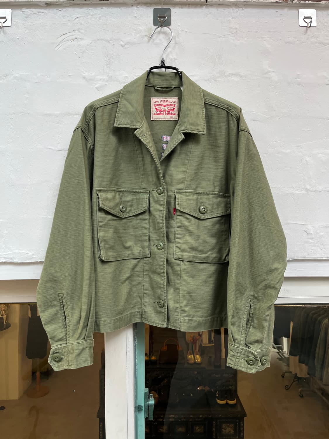 Levis 여성 카키 워크자켓 S 상품이미지1