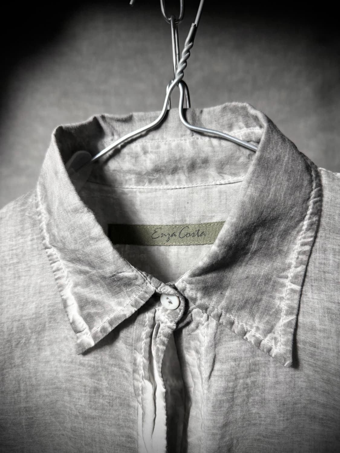 Enza Costa Crinkle Washed Shirt    상품이미지5