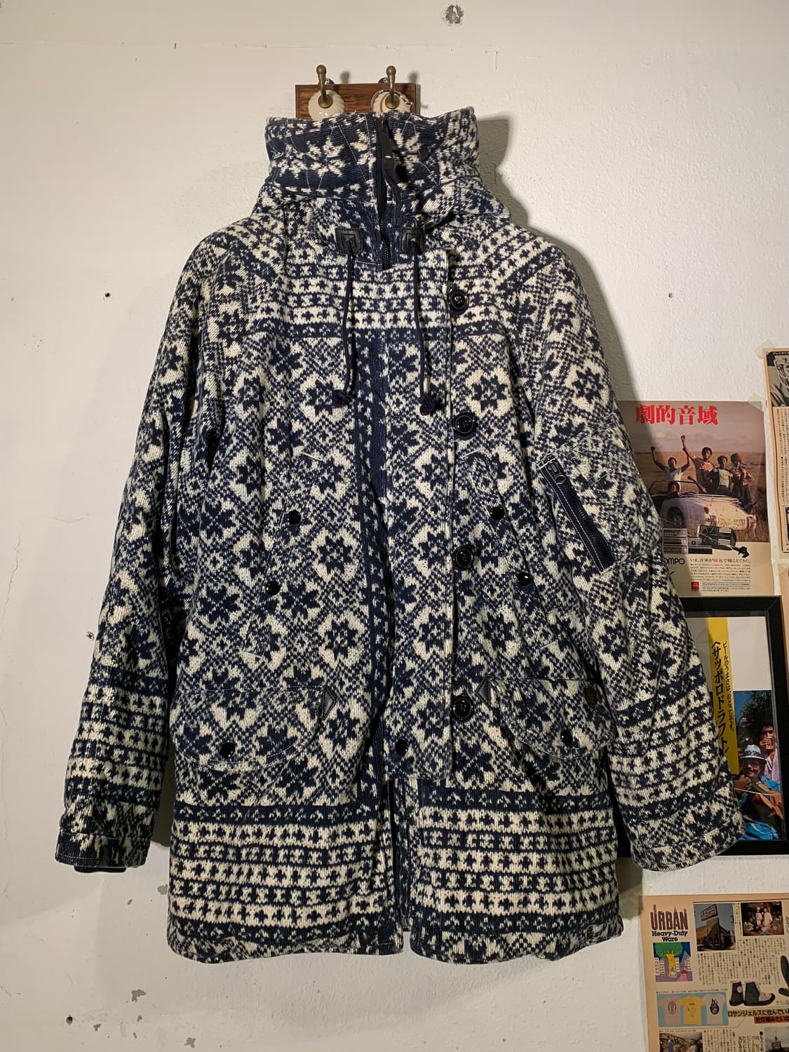 폴로 데님 앤 서플라이 노르딕패턴 보아 자켓 상품이미지7