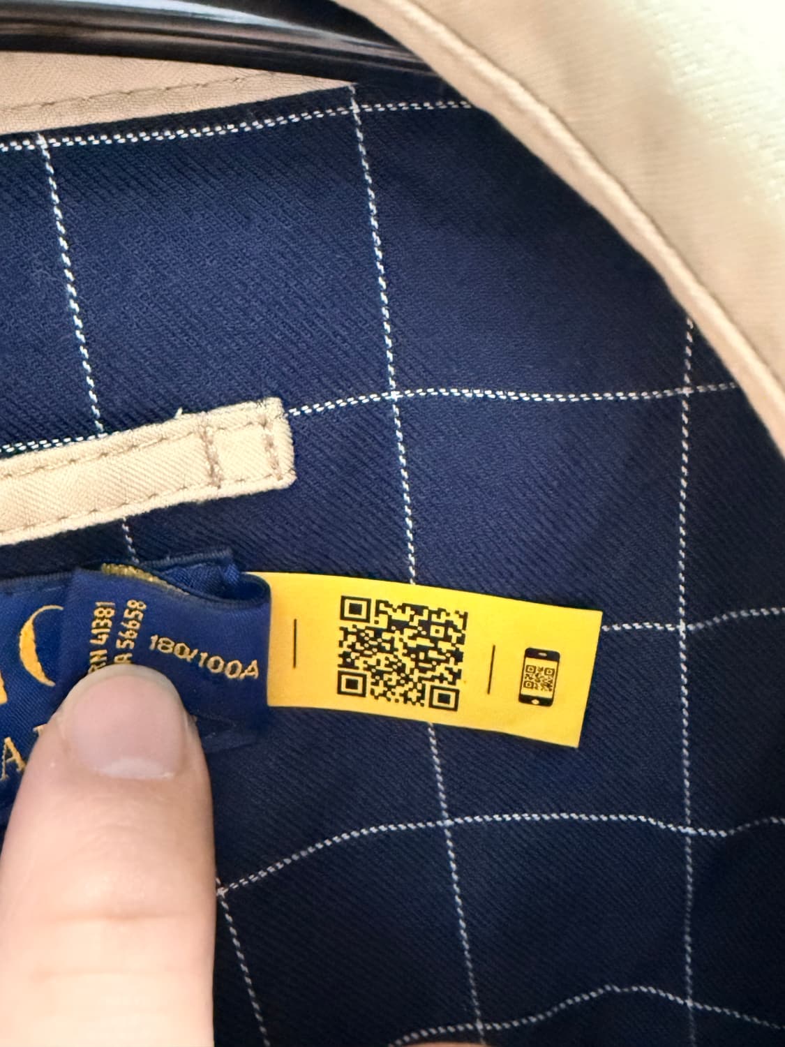 폴로랄프로렌 바이스윙 베이지 L qr인증가능 상품이미지7