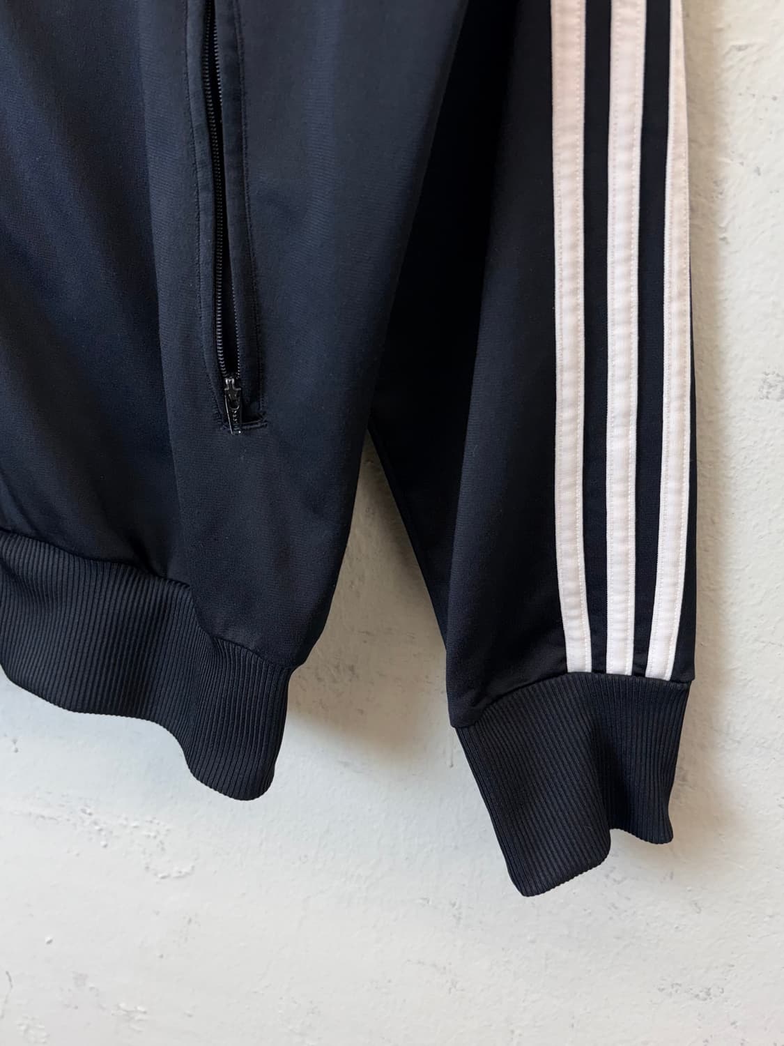 아디다스 구형 파이어버드 블랙 트랙탑 져지 상품이미지3