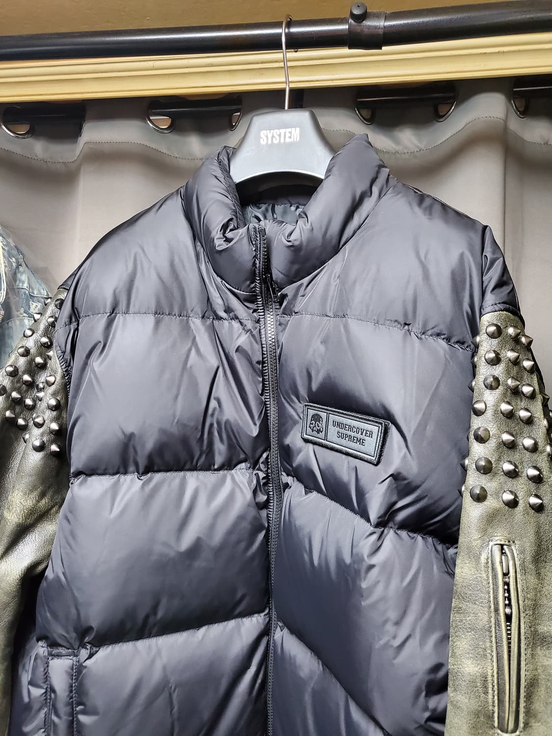 슈프림 언더커버 레더 푸퍼패딩 상품이미지2